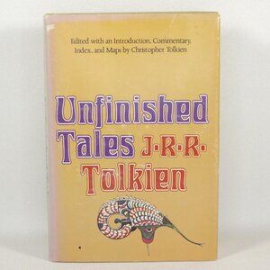 J.R.R. Tolkien Unfinished Tales of Numenor and Middle Earth 1st American Edition